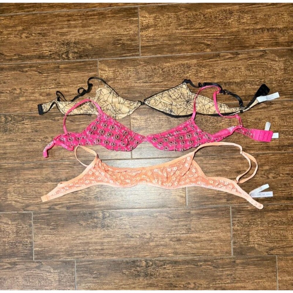 Out From Under Mesh & Lace Bra Bundle (Set of 3)